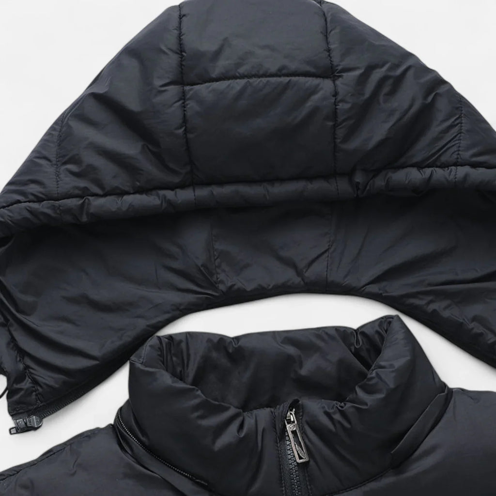 Veste matelassée à capuche pour homme